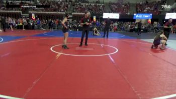 130 lbs Cons. Round 2 - Natalie Stewart, Big Game Wrestling Club MT vs Brynley Butler, Snake River Youth Wrestling Cl