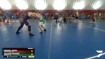 217-220 lbs Round 2 - Brayden Franzen, Geneseo vs Michael Upson, Random Lake