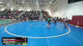 165 lbs 5th Place Match - Peyton Klaproth, Shoshoni vs Parker Beizinger, Kelly Walsh