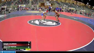 134 lbs Placement (4 Team) - Ethan Calderon, Ontario vs Decklyn Parton, Madras