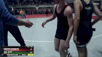 130 lbs Cons. Round 1 - Colton Chandler, Marshall/Lakeview/RTR vs Eric Ryan, Foley