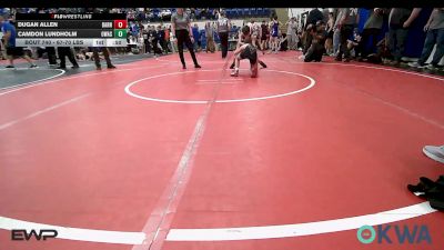 67-70 lbs 3rd Place - Dugan Allen, Barnsdall Youth Wrestling vs Camdon Lundholm, Owasso