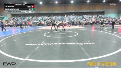 125 lbs Round Of 32 - Kingston Perez, South Bakersfield High School vs Adan De La Fuente, Nyssa