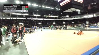 120 lbs Champ. Round 2 - Dennis Hernandez, Royal vs Hoyt Harshman, Sumner
