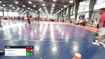 170 lbs Rr Rnd 1 - Michael Baldwin, Flint Tropics vs Gabe Johnson, D3Primus Blue