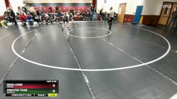 126 lbs Cons. Round 5 - Preston Thar, Douglas vs Sean Lowe, Powell