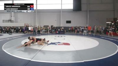 144 lbs Cons. Rd Of 16 - Bruce Anderson, Slam Factory vs Luke Benedict, Central Kentucky Wrestling
