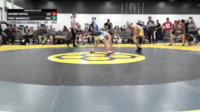 112 lbs Round 1 (6 Team) - Tayden Tuttle, CT Whale vs Tony Biondillo, CP Wrestling Academy