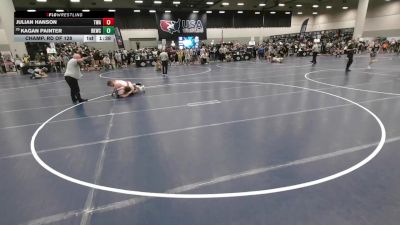 120 lbs Champ. Rd Of 128 - Julian Hanson, The Wrestling Academy vs Kagan Painter, Bad Karma Wrestling Club