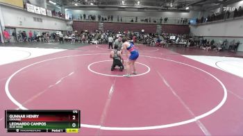 175 lbs Cons. Round 1 - Leonardo Campos, Blue Ridge vs Gunnar Henry, Coolidge