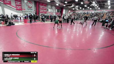 105 lbs Champ. Round 2 - Giselle Miranda, Los Osos vs Laylonie Lopez, Eisenhower