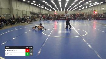 49 lbs Prelims - Brodie Harmon, Mojo Grappling vs Cooper Shrier, BAWC