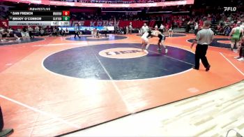 1A 215 lbs Cons. Round 1 - Brody O`Connor, Clifton (Central) vs Dan French, Woodstock (Marian)