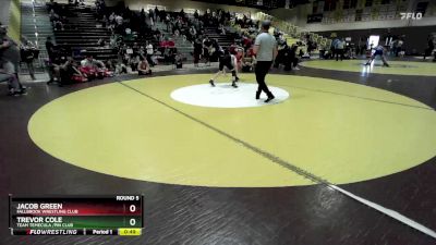 97/102 Round 5 - Trevor Cole, Team Temecula /Pin Club vs Jacob Green, Fallbrook Wrestling Club