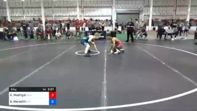 61 kg Prelims - Anthony Madrigal, Oklahoma Regional Training Center vs Brandon Meredith, Nittany Lion Wrestling Club