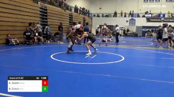 126 lbs Consi Of 8 #2 - Ahmad Smith, Ragsdale High School vs Barrett Crout, Gilbert