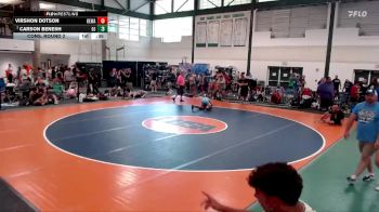 129-137 lbs Cons. Round 2 - Carson Benesh, Oregon JHS vs Virshon Dotson, DeKalb WC