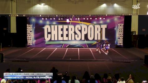 Cheertastic Co. - Royal Elite Diamonds [2025 L2 Junior - Flex - D2 - Small Day 1] 2025 CHEERSPORT Cartersville Classic