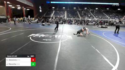 109 lbs Consi Of 8 #2 - Cooper Sessions, Wyoming Underground vs Jayden Mancilla, Ravage WC