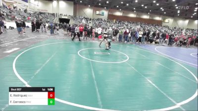 137 lbs Round Of 16 - Erik Rodriguez, Squirea vs Frankie Carrasco, Pride Wrestling