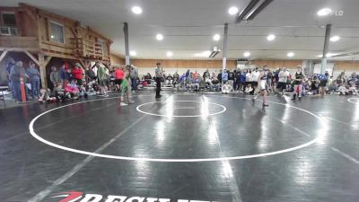 110 lbs Round Of 16 - Rylan Reitz, Nesquehoning vs LeLand Simon, Milton