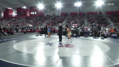 53 lbs Cons. Semis - Jaslynn Gallegos, Cardinal WC vs Katie Gomez, Titan Mercury Wrestling Club (TMWC)