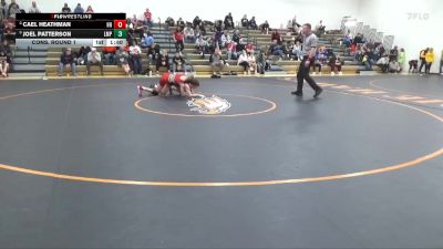 J-13 lbs Cons. Round 1 - Joel Patterson, Lisbon Mat Pack vs Cael Heathman, Hammerin Hawks