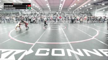 160 lbs Round Of 64 - Elias Kalat, VT vs Colin Jackson, VA
