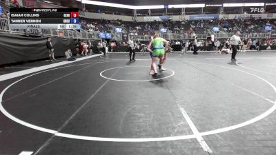 288 lbs Final - Isaiah Collins, Ozark Wrestling vs Tanner Vernon, Ground Zero Wrestling Club