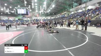 113 lbs Round Of 16 - Josiah Neri, NM Bad Boyz vs Aaron Garcia, Jefferson