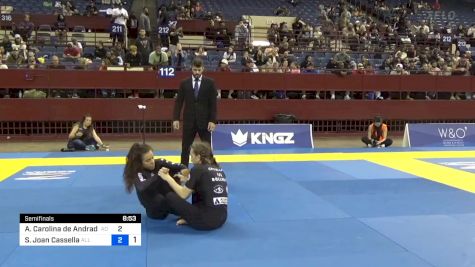 Ana Carolina De Andrade Lima Soa vs Sophia Joan Cassella 2024 Pan IBJJF Jiu-Jitsu No-Gi Championship