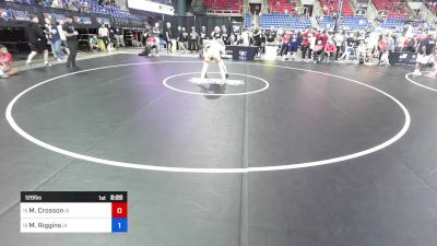 126 lbs Rnd Of 32 - Mac Crosson, IA vs Maximus Riggins, IA