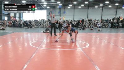 120 lbs Round 3 (12pm Friday) - Tony Mowash, CTWHALE vs Mason Pitzen, Team Ohio