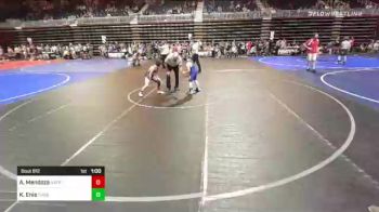 87 lbs Rr Rnd 2 - Adriano Mendoza, Natron Colts vs Kade Enis, Thermopolis WC