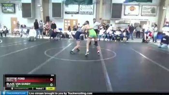 115 lbs Round 2 (4 Team) - Blaze Van Gundy, Team 922 vs Scottie Ford, Eagle X