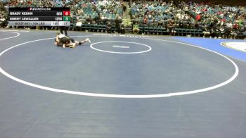 106 lbs Consi Of 32 #1 - Brady Keuhn, Grantsville vs Emery Lewallen, Spanish Springs