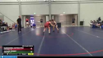 152 lbs Placement Matches (8 Team) - Alexandra Hofrichter, Wisconsin vs Samara Roddy, Texas Red