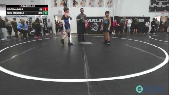 49 lbs Quarterfinal - Harrison White, Murray County Takedown Club vs Ryder Hamlett, HBT Grapplers