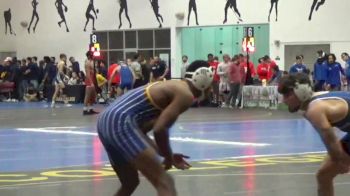 141 Freshman/Soph Champ. Round 2 - Sean Peterson, Alfred State vs Darren Christian Jr, University Of Pittsburgh-Bradford