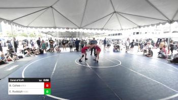 130 lbs Consi Of 8 #1 - Brynna Cohee, Apex Wr Ac vs Elania Rudolph, Yucca Valley