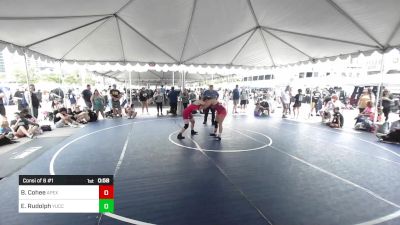 130 lbs Consi Of 8 #1 - Brynna Cohee, Apex Wr Ac vs Elania Rudolph, Yucca Valley