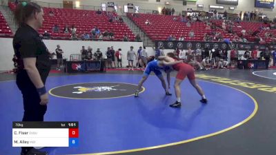 72 kg Cons 16 #1 - Chase Fiser, Dubuque Wrestling Club vs Mason Alley, Indiana RTC