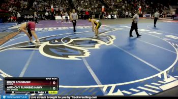 Champ. Round 1 - Drew Knoerzer, Hi-Line vs Anthony Running Hawk, Hay Springs