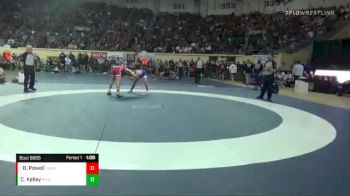 6A-145 lbs Quarterfinal - Boston Powell, Yukon vs Caden Kelley, Bixby