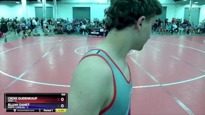 165 lbs Quarters & 1st Wb (16 Team) - Tyde Nelsen, Iowa vs Price Ivie, North Carolina