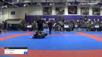 Heather H. Raferty vs April L. Parks 2019 Pan IBJJF Jiu-Jitsu No-Gi Championship