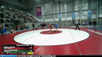 163 lbs Round 3 - Felicia MacLean, Washington vs Anahi Garcia, Moses Lake WC