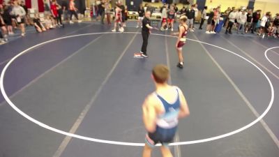 126 lbs Champ. Round 1 - Jameson Priebe, MN Elite vs Finley Roberts, Grand Rapids