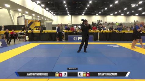 Sevan Yeghiazarian vs James Raymond Cagle 2025 World IBJJF Jiu-Jitsu No-Gi Championship
