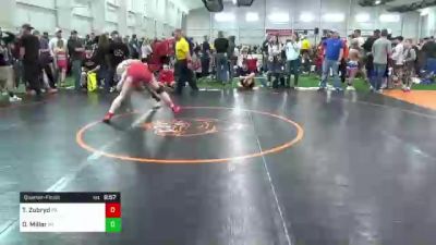 E-146 lbs Quarterfinal - Tyler Zubryd, PA vs Owen Miller, MI